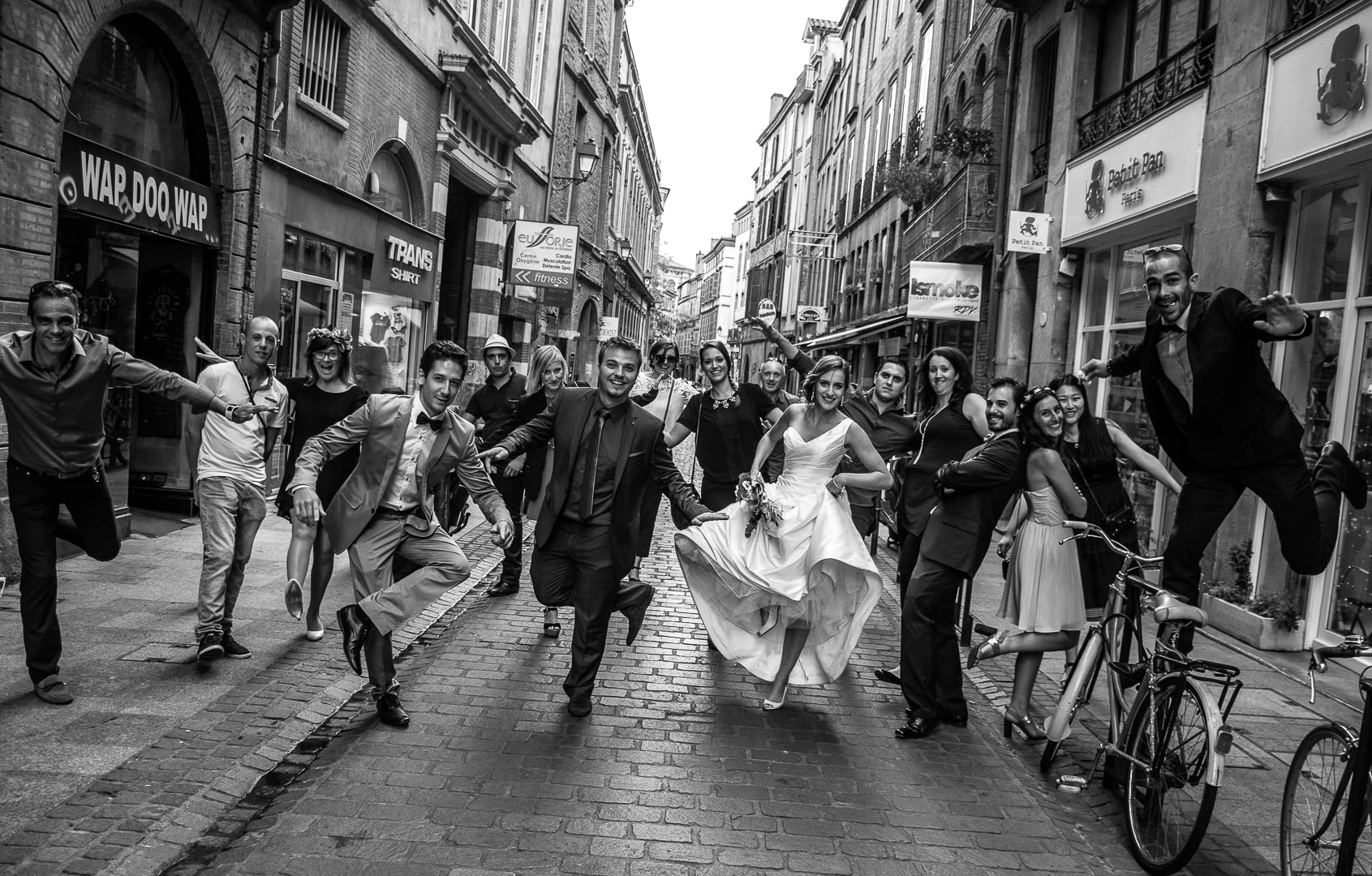 séance mariage groupe